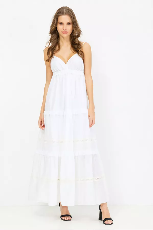 Платье Lakbi 52596 белый