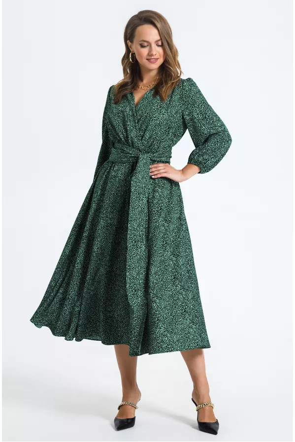 Платье Teza 2684 зеленый 