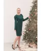 Платье Andrea Fashion 2266 темно-зеленый 