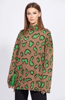 Джемпер EOLA 2309в яблоко 