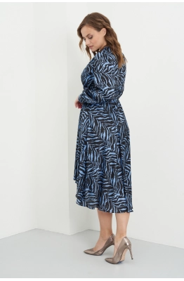 Платье Фантазия Мод 4406 голубой 