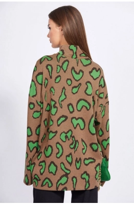 Джемпер EOLA 2309в яблоко  Джемпер EOLA 2309в яблоко