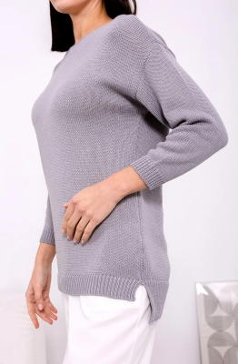 Джемпер RomGil ТЗ679Х жемчужный серый Джемпер RomGil ТЗ679Х жемчужный серый