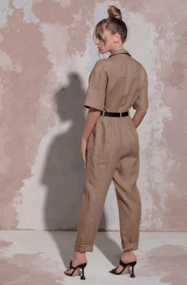 Комбинезон Golden Valley 1087 коричневый  Комбинезон Golden Valley 1087 коричневый