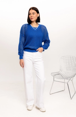 Джемпер RomGil ТЗ815Х ярко-синий Джемпер RomGil ТЗ815Х ярко-синий