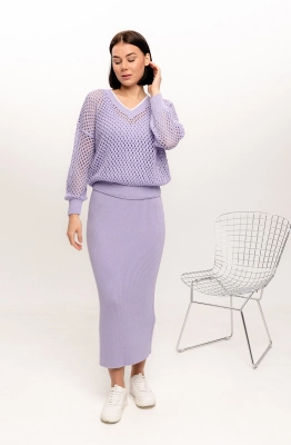 Джемпер RomGil ТЗ815Х сирень турецкая Джемпер RomGil ТЗ815Х сирень турецкая