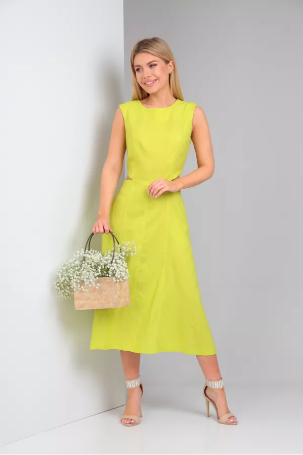 Платье Andrea Fashion 004 лимонный 