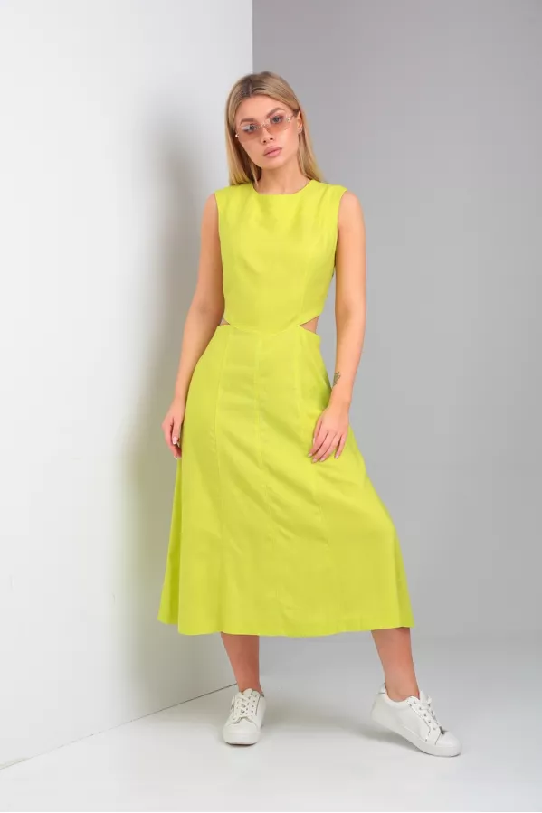 Платье Andrea Fashion 004 лимонный 