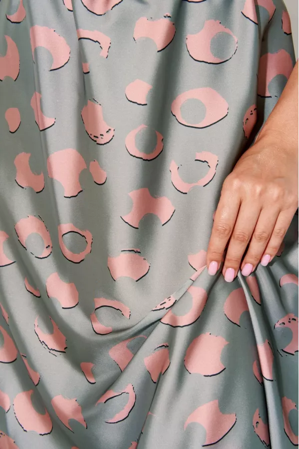 Платье Foxy Fox 1474 серо-розовый 