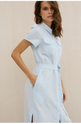 Платье DAVA 158 голубой Платье DAVA 158 голубой