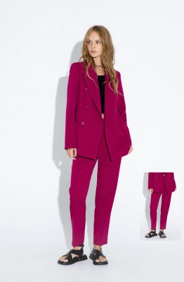 Брюки PiRS 4638 ягодный  Брюки PiRS 4638 ягодный