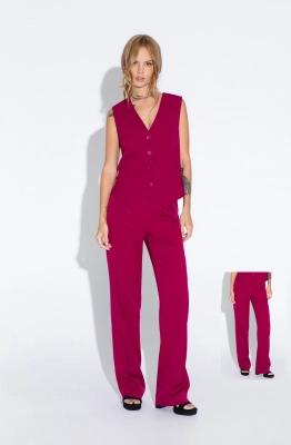 Брюки PiRS 4644 ягодный 