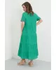 Платье Фантазия Мод 4475 зеленый 