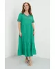 Платье Фантазия Мод 4475 зеленый 