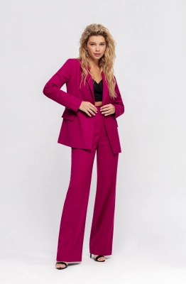 Брюки PiRS 4650 ягодный  Брюки PiRS 4650 ягодный