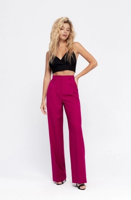 Брюки PiRS 4650 ягодный  Брюки PiRS 4650 ягодный