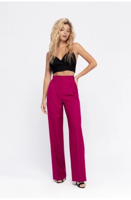 Брюки PiRS 4650 ягодный  Брюки PiRS 4650 ягодный