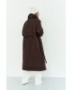 Пальто SODA 1802 коричневый 