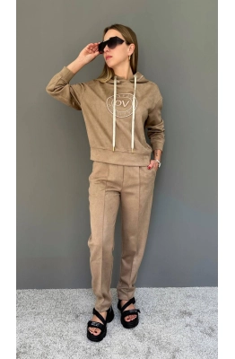 Комплект DAVYDOV 6325.1в бежевый искуственная замша Комплект DAVYDOV 6325.1в бежевый искуственная замша