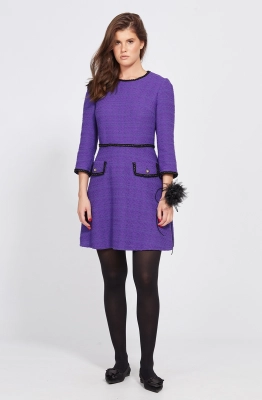 Платье EOLA 2494 фиолет 