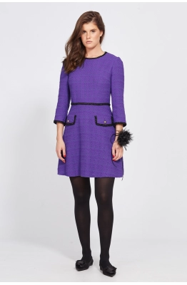 Платье EOLA 2494 фиолет 