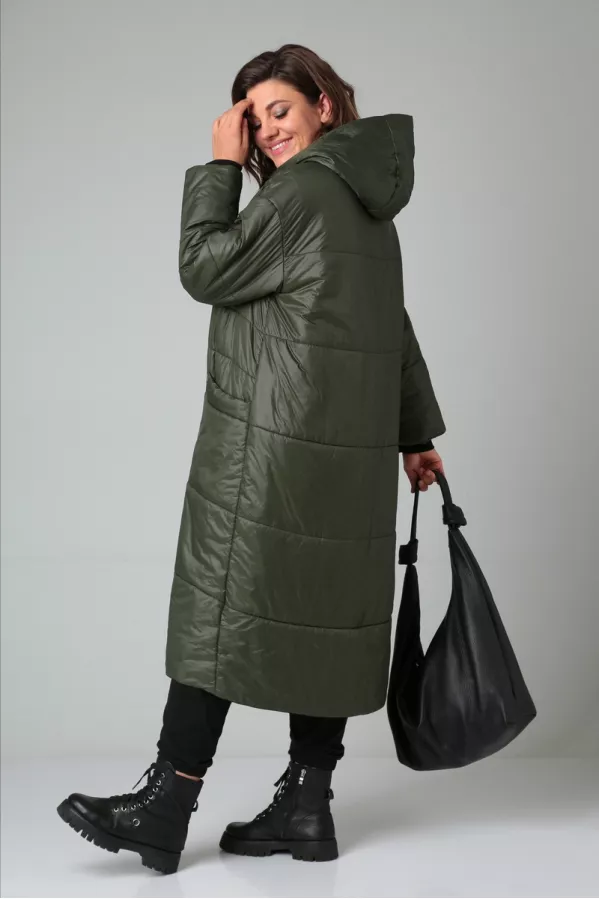 Пальто LADY SECRET 8291.1 оливково-зеленый 