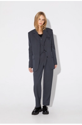 Костюм-тройка PiRS 4801 графитовый 