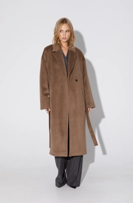 Пальто PiRS 4847 бежевый 