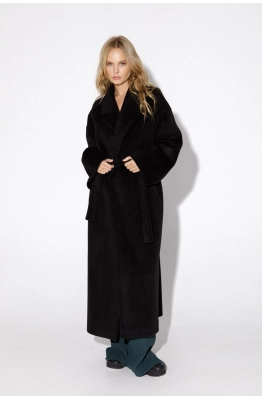 Пальто PiRS 4861 черный  Пальто PiRS 4861 черный