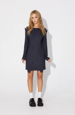 Платье PiRS 4930 синий  Платье PiRS 4930 синий