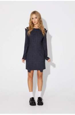 Платье PiRS 4930 синий  Платье PiRS 4930 синий