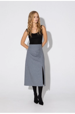 Юбка PiRS 4967в серый 