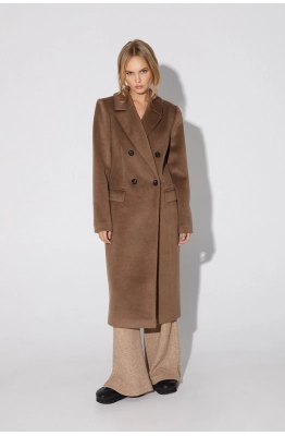 Пальто PiRS 5059 бежевый  Пальто PiRS 5059 бежевый