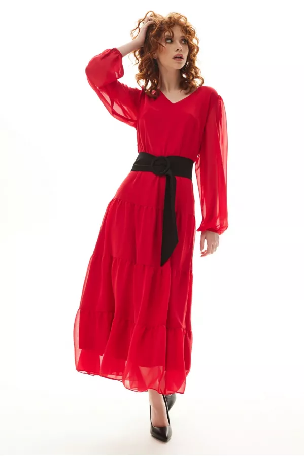 Платье Golden Valley 4988 красный 