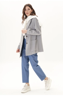 Жакет Фантазия Мод 4651 серый  Жакет Фантазия Мод 4651 серый