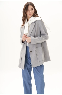 Жакет Фантазия Мод 4651 серый  Жакет Фантазия Мод 4651 серый