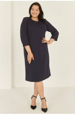 Платье RomGil ТЗ944ДВ синий 
