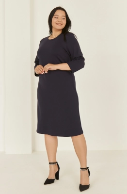 Платье RomGil ТЗ944ДВ синий  Платье RomGil ТЗ944ДВ синий