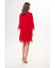Платье DAVA 1201 красный 