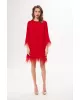 Платье DAVA 1201 красный 