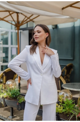 Костюм hOla_la Л209в белый Костюм hOla_la Л209в белый