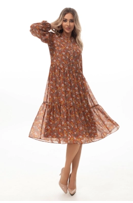 Платье Golden Valley 4941 коричневый 