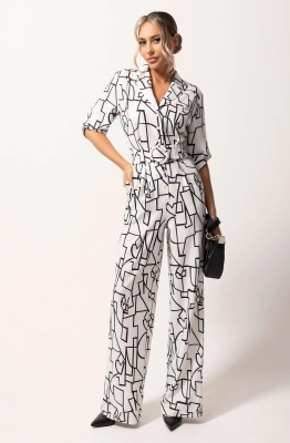 Комбинезон Golden Valley 1076 белый  Комбинезон Golden Valley 1076 белый