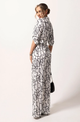 Комбинезон Golden Valley 1076 белый  Комбинезон Golden Valley 1076 белый