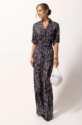 Комбинезон Golden Valley 1076 черный  Комбинезон Golden Valley 1076 черный