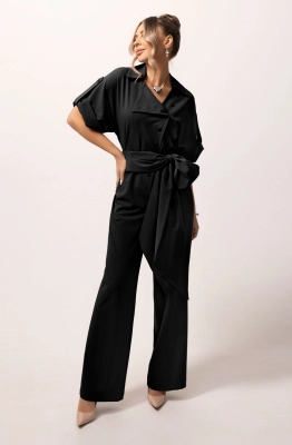 Комбинезон Golden Valley 1079-1 черный  Комбинезон Golden Valley 1079-1 черный