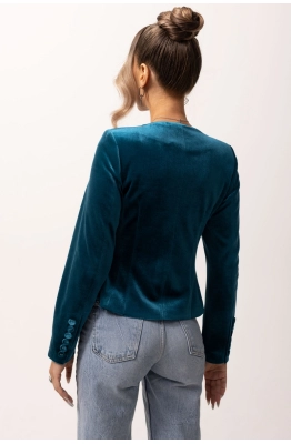 Жакет Golden Valley 36256 бирюзовый 