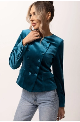 Жакет Golden Valley 36256 бирюзовый 