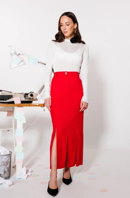 Юбка КО-КО 5.10 красный 