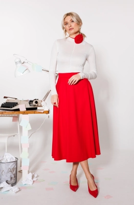 Юбка КО-КО 214950.2 красный 